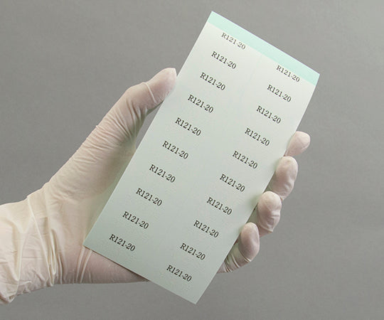 레토르트 살균 라벨(R)(불가역) 1상자(1000장입) R-121-20 1상자(1000장입)