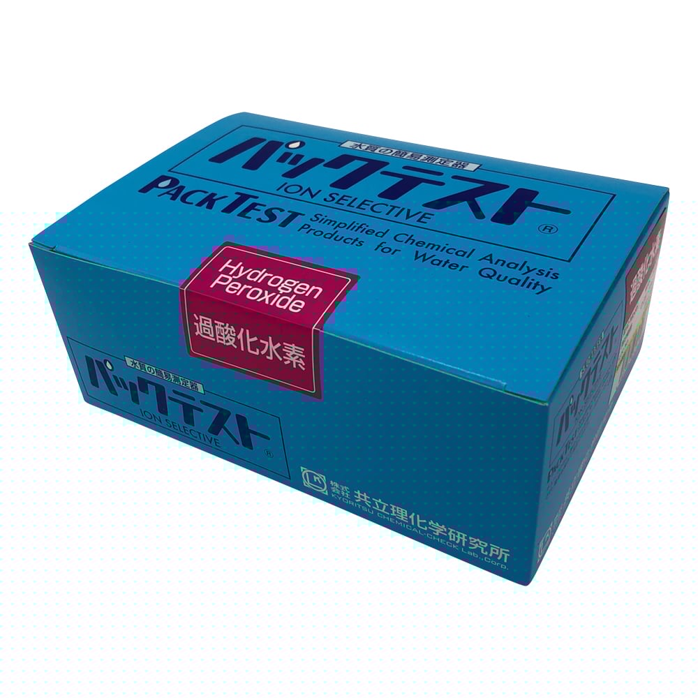 팩 테스트® (간이 수질 검사 기구) 과산화수소 1상자(5개×10봉투입) WAK-H2O2 1상자(5개×10봉투입)