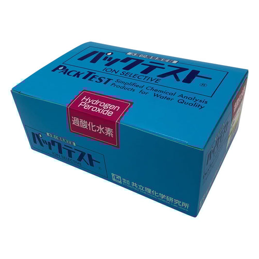 팩 테스트® (간이 수질 검사 기구) 과산화수소 1상자(5개×10봉투입) WAK-H2O2 1상자(5개×10봉투입)