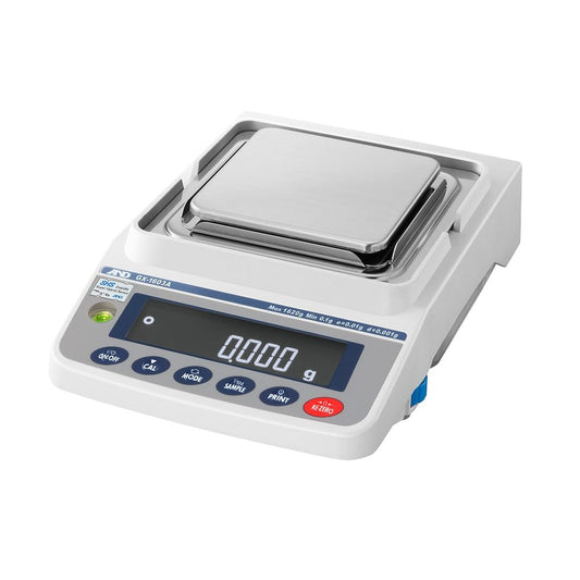 Balance with built-in calibration weight GX-A series Capacity: 1620g Minimum display: 0.001g GX-1603A 1 unit