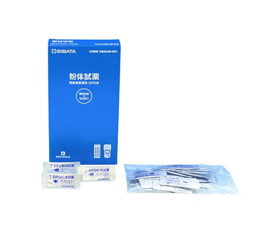 Residual chlorine meter DPD method powder reagent (100 uses) 1 box (100 pieces) DPD method powder reagent (100 uses) 1 box (100 pieces)