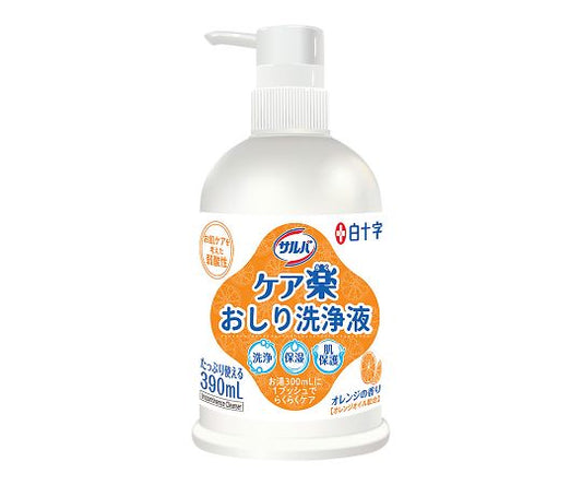 サルバ　ケア楽おしり洗浄液（白十字）　390mL　42662 1個