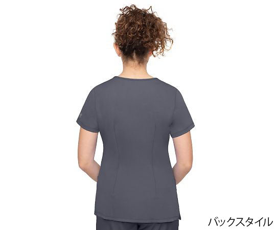 HH　WORKS　スクラブトップス　MONICA　M相当　グレー　2500-S-Pe 1枚