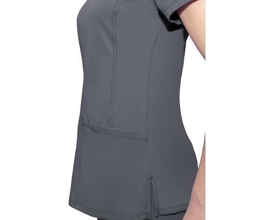 HH　WORKS　スクラブトップス　MONICA　L相当　グレー　2500-M-Pe 1枚