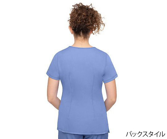 HH　WORKS　スクラブトップス　MONICA　M相当　ライトブルー　2500-S-Ce 1枚