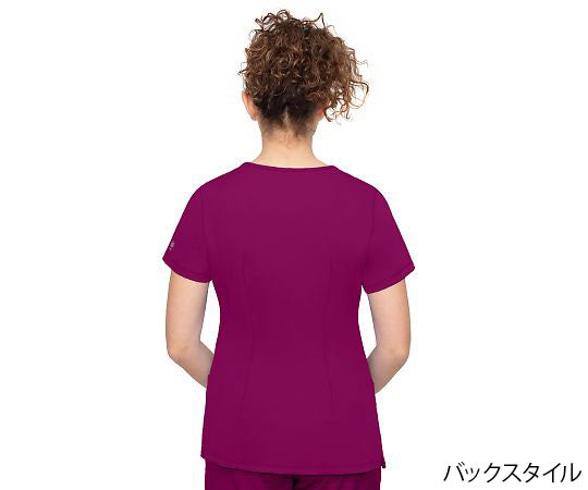 HH WORKS Scrub Tops MONICA LL equivalent Wine 2500-L-Wi 1 piece