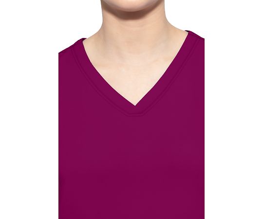 HH WORKS Scrub Top MONICA S size Wine 2500-XS-Wi 1 piece