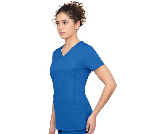 HH WORKS Scrub Top MONICA M Size Royal Blue 2500-S-Ro 1 Piece