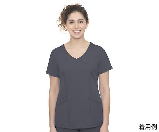 HH WORKS Scrub Tops MADISON M Size Grey 2525-S-Pe 1 Piece