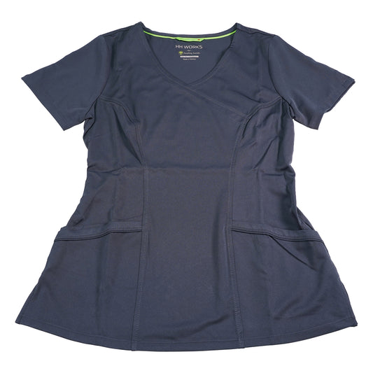 HH WORKS Scrub Tops MADISON S Size Grey 2525-XS-Pe 1 Piece