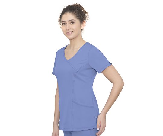 HH WORKS 스크럽 탑스 MADISON LL 상당 라이트 블루 2525-L-Ce 1장