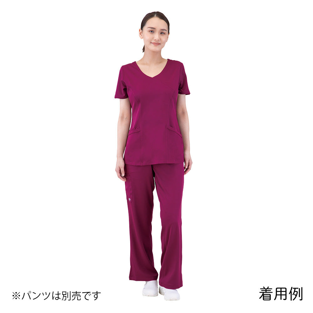 HH WORKS 스크럽 탑스 MADISON LL 상당 와인 2525-L-Wi 1장