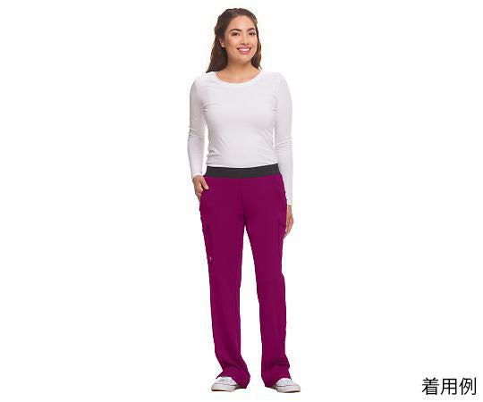 HH WORKS 스크럽 팬츠 RACHEL S 상당 와인 9500P-XS-Wi 1장