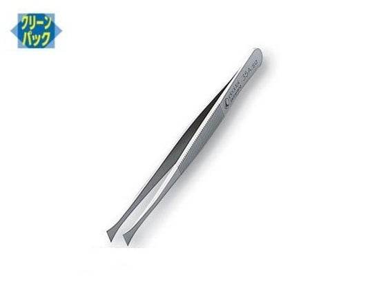 フラットピンセット（表面洗浄済）　120mm　No.35A 1本