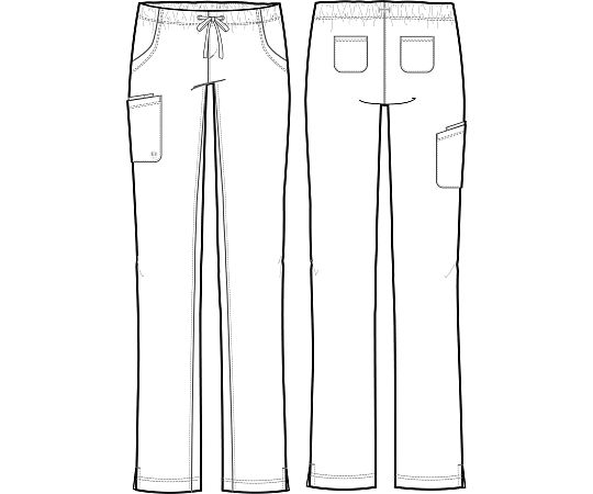 HH WORKS Scrub Pants REBECCA LL Size Gray 9560P-L-Pe 1 piece