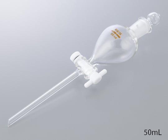 Round separatory funnel with Teflon(R) plug, 300mL, 1 piece