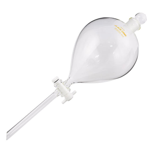 원형 분액 로트 테플론(R) 플러그 부착 2000mL 1개