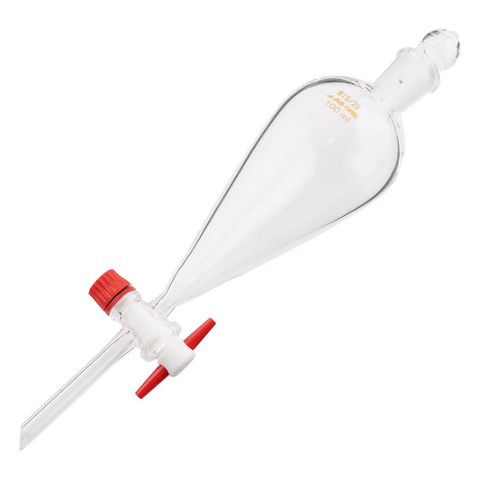 스키브형 분액 로트 테플론(R) 플러그 부착 100mL 1개