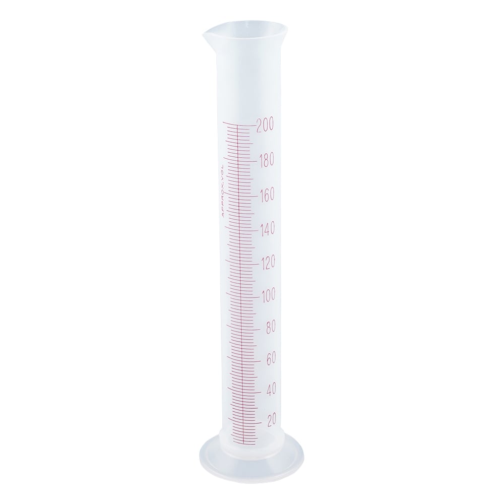 실린더(PFA제) 200mL 1개