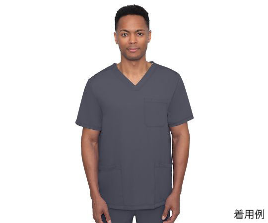 HH WORKS 스크럽 탑스 MATTEW LL 상당 그레이 2590-L-Pe 1장