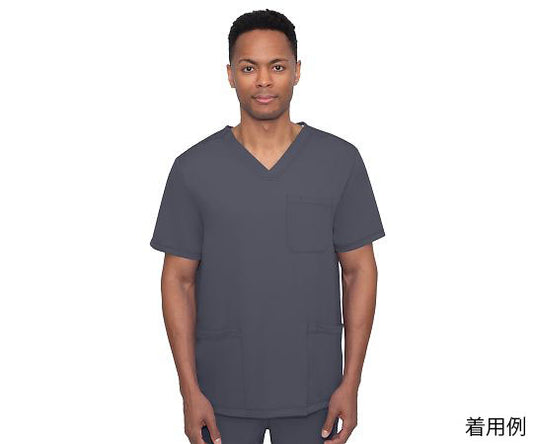 HH WORKS 스크럽 탑스 MATTEW S 상당 그레이 2590-XS-Pe 1장