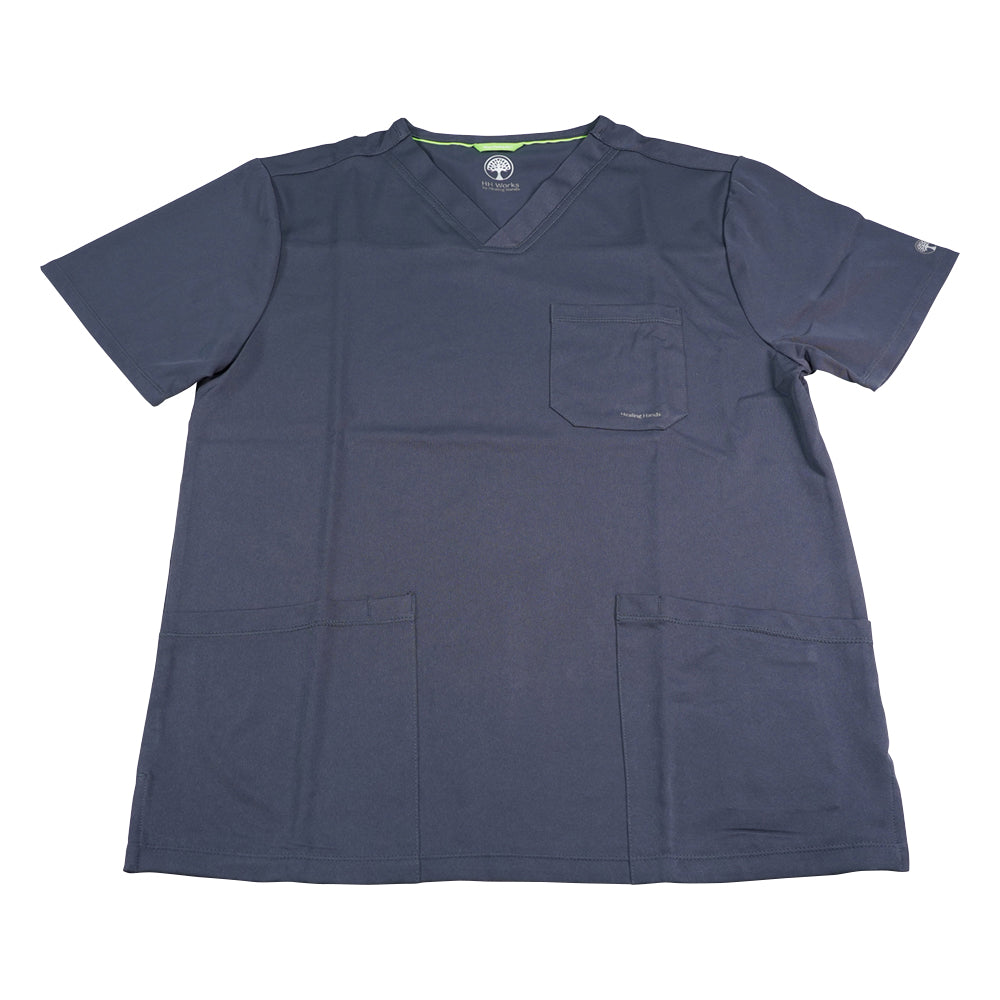 HH WORKS 스크럽 탑스 MATTEW L 상당 그레이 2590-M-Pe 1장