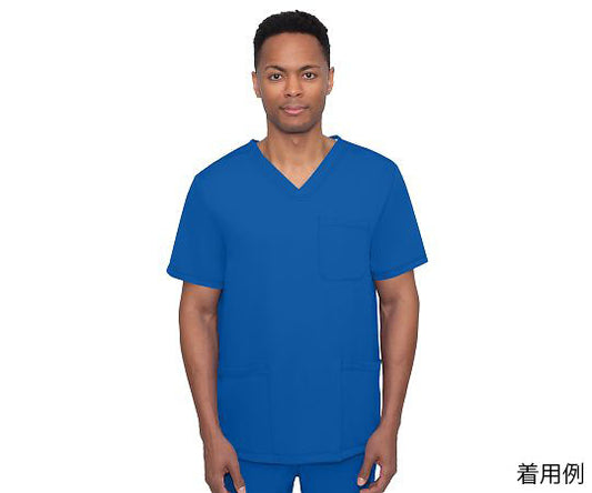 HH WORKS 스크럽 탑스 MATTEW LL 상당 로얄 블루 2590-L-Ro 1장