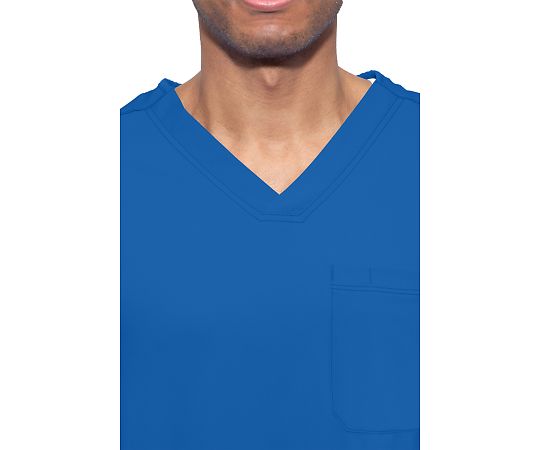 HH WORKS 스크럽 탑스 MATTEW L 상당 로얄 블루 2590-M-Ro 1장