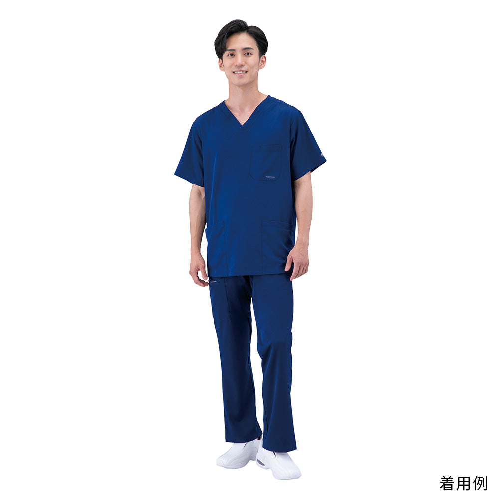 HH WORKS 스크럽 팬츠 RYAN LL 상당 네이비 9590S-L-Na 1장