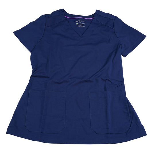 PURPLE LABEL Scrub Top JILL S Size Navy 2320-XS-Na 1 Piece