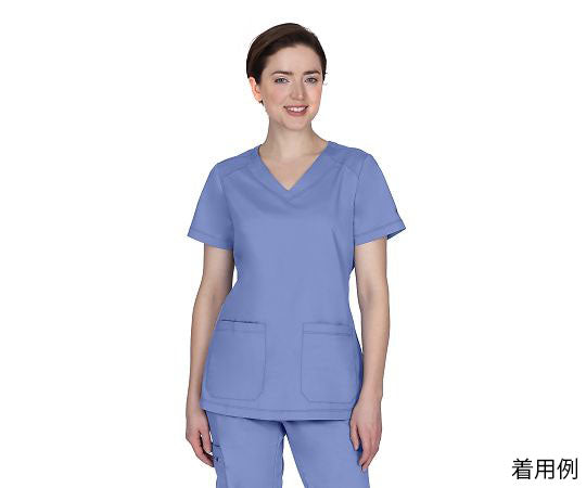 PURPLE LABEL 스크럽 탑스 JILL S 상당 라이트 블루 2320-XS-Ce 1장