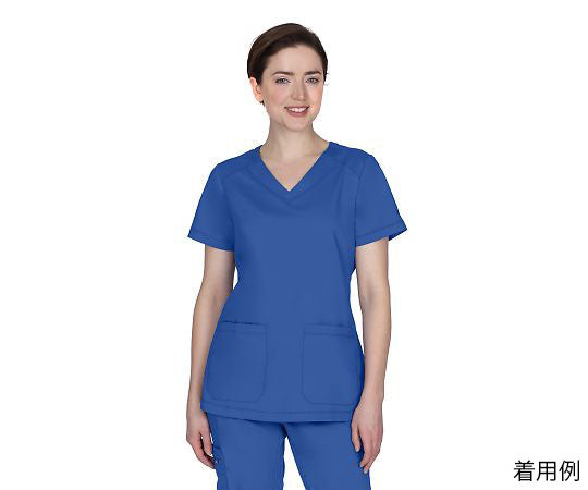PURPLE LABEL Scrub Top JILL L Size Royal Blue 2320-M-Ro 1 Piece