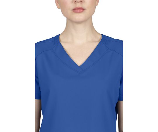 PURPLE　LABEL　スクラブトップス　JILL　LL相当　ロイヤルブルー　2320-L-Ro 1枚