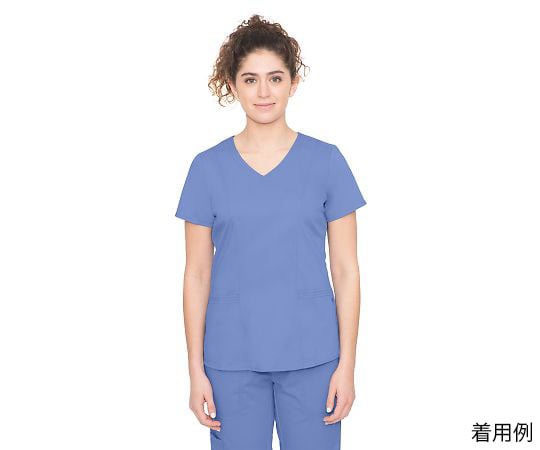 PURPLE LABEL Scrub Tops JORDAN LL equivalent Light Blue 2172-L-Ce 1 piece