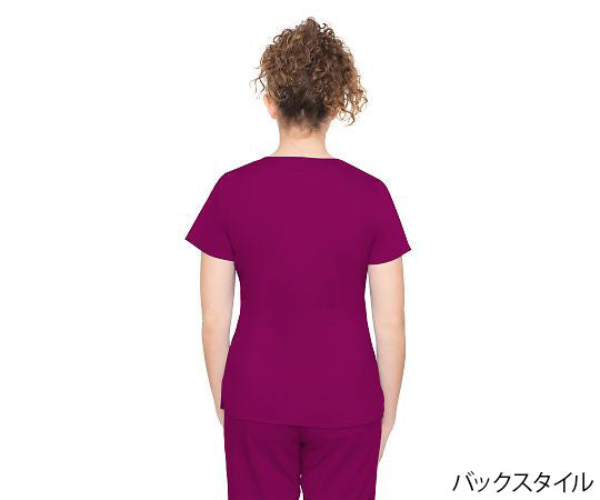 PURPLE LABEL Scrub Tops JORDAN L Size Wine 2172-M-Wi 1 Piece