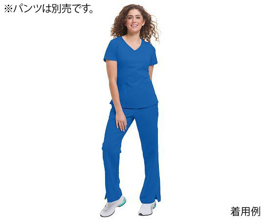 PURPLE LABEL Scrub Tops JORDAN L Size Royal Blue 2172-M-Ro 1 Piece