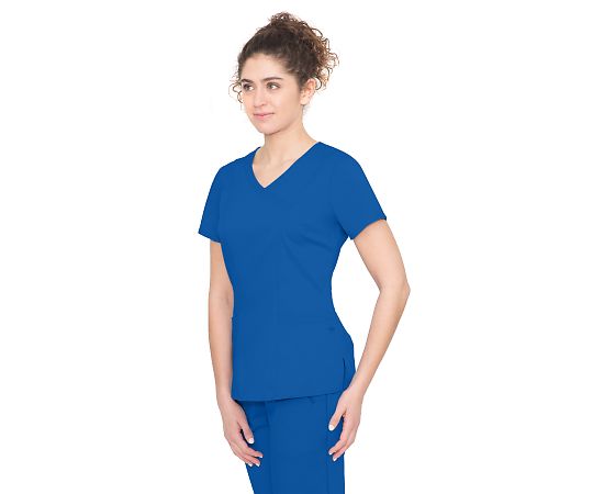 PURPLE LABEL Scrub Tops JORDAN M Royal Blue 2172-S-Ro 1 piece