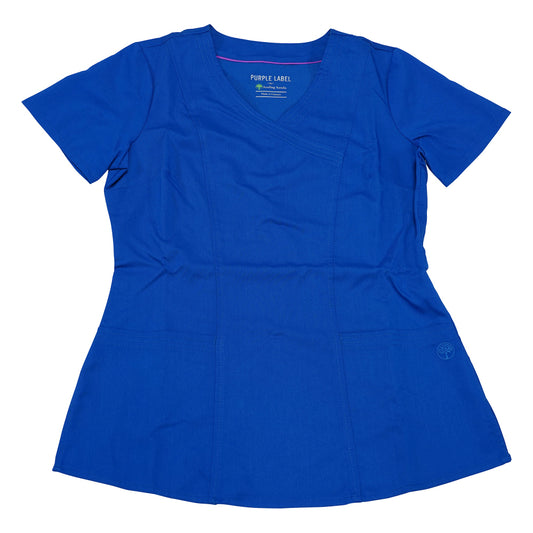 PURPLE LABEL Scrub Tops JORDAN S Size Royal Blue 2172-XS-Ro 1 Piece