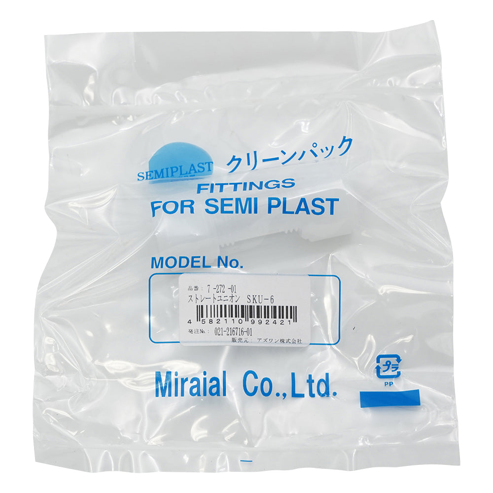 ストレート･ユニオン（K-LOCK継手）　SKU-6 1個