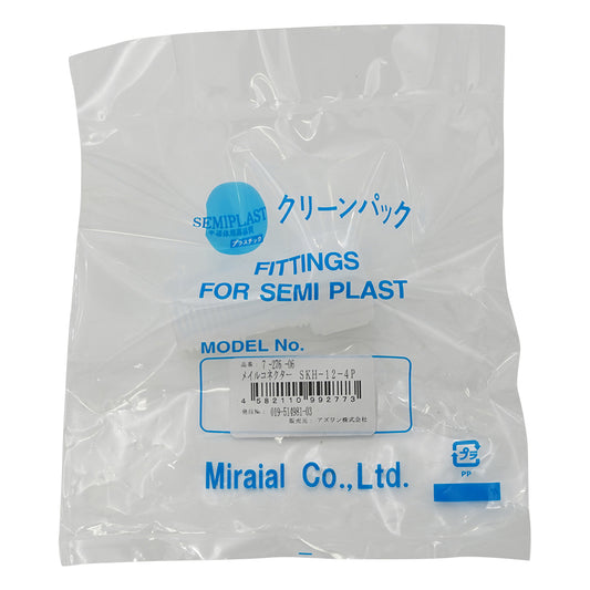 メイル･コネクター（K-LOCK継手）　SKH-12-4P 1個