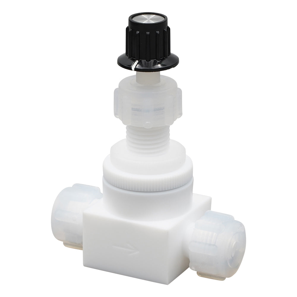 Azuflon(R) needle valve horizontal type IN-6 1 piece