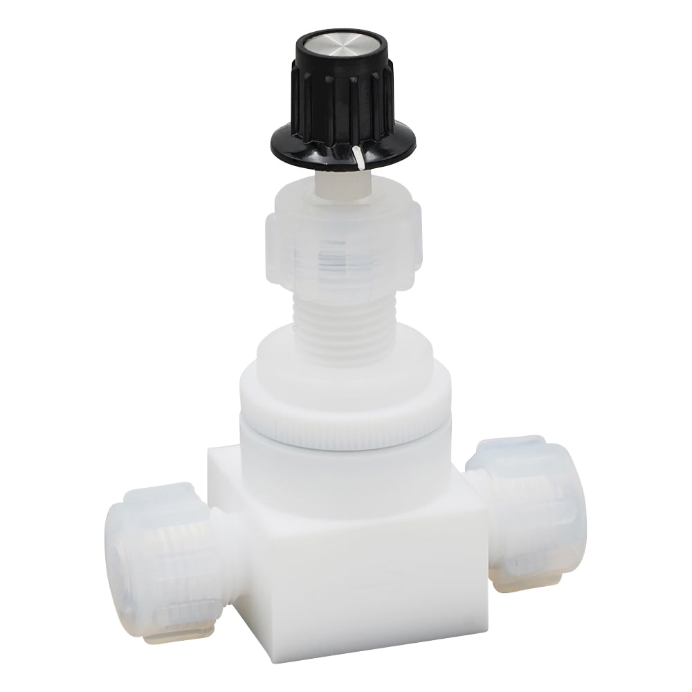 Azuflon(R) needle valve horizontal type IN-8 1 piece