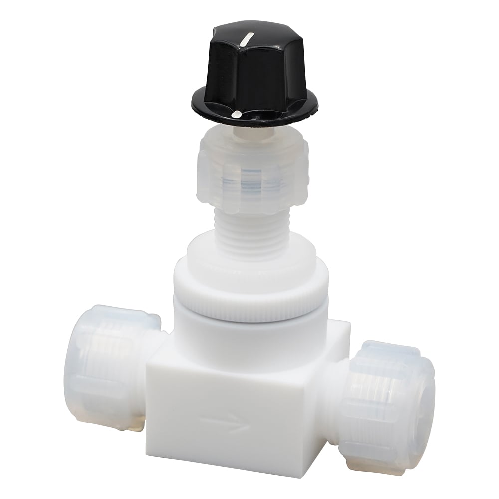 Azuflon(R) needle valve horizontal type IN-12 1 piece