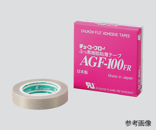 チューコーフロー（R）フロログラス粘着テープ　AGF-100FR　0.15×38mm×10m 1巻