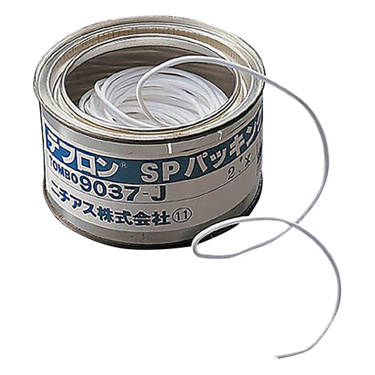 SPパッキン（フッ素樹脂製）　2.4mm×15m　TOMBO No,9037-J 1個