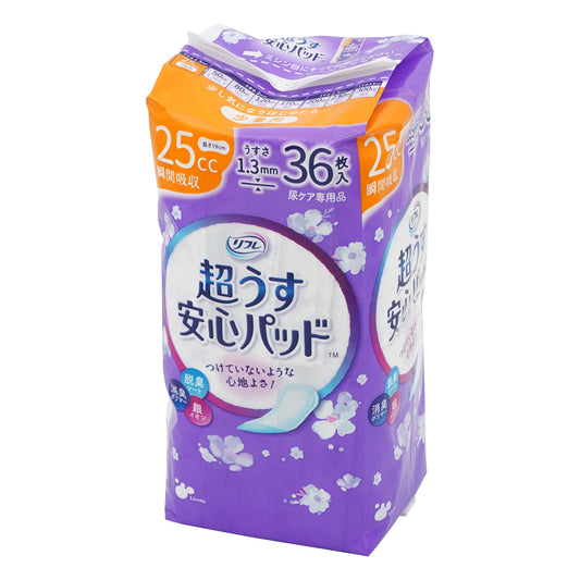 リフレ　超うす安心パッド　25mL　36枚入　18401 1袋(36枚入)