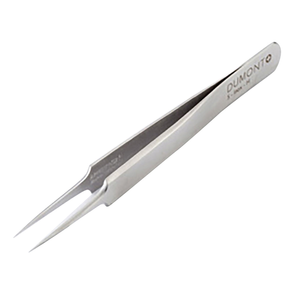 Precision tweezers No.5, sharp, stainless steel, NO.5-INOX, 1 pc