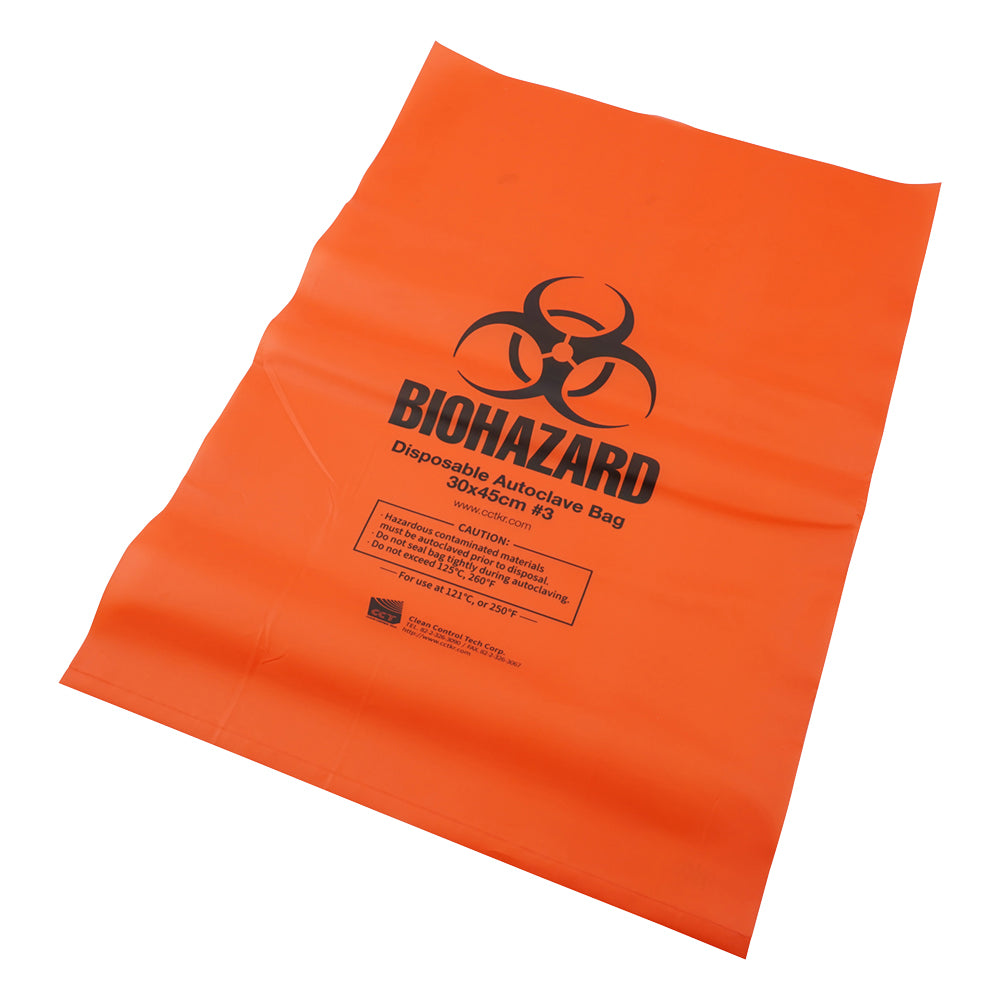 Autoclave waste bag 300 x 450 mm 200 pieces L-501-2 1 box (200 pieces)