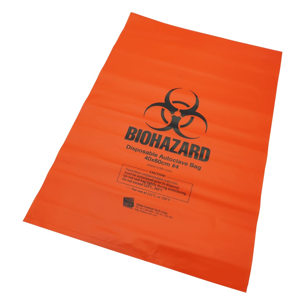 Autoclave waste bag 400 x 600 mm 200 pieces L-501-3 1 box (200 pieces)