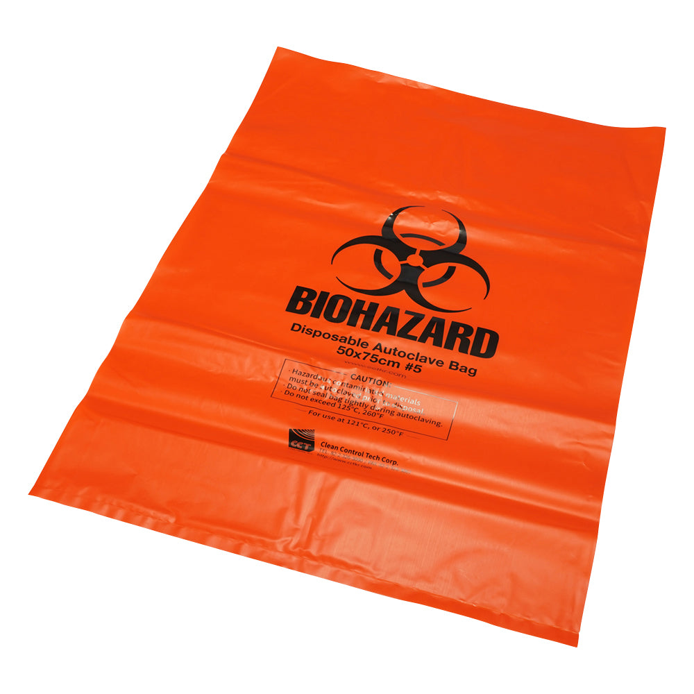 Autoclave waste bag 500 x 750 mm 200 pieces L-501-4 1 box (200 pieces)